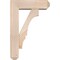 Ekena Millwork Balboa Craftsman Smooth Bracket w/ Offset Brace, Douglas Fir, 5 1/2"W x 16"D x 24"H BKT0604X16X24BOA04SDF - alternate 4